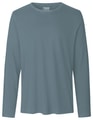 Heren T-shirt Neutral Long Sleeve Teal